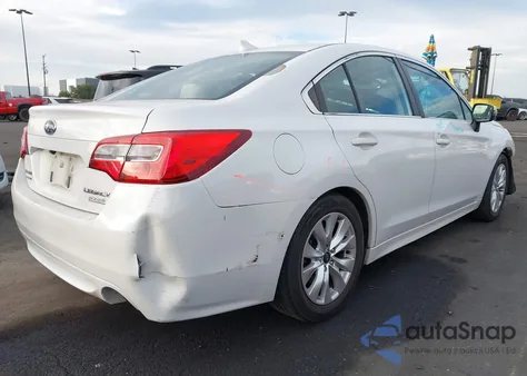 2016 Subaru Legacy 2.5I Premium из США, поврежденный, VIN 4S3BNAH60G3029290